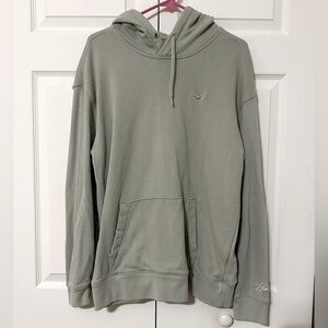 Hollister Sage Green Hoodie